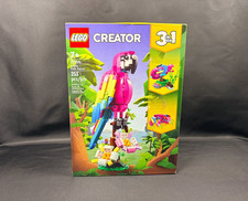 LEGO Creator 3 in 1 Exotic Pink Parrot Fish Frog Building Toy Set 31144 NEW