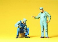 Preiser 45075 1:22,5 Lgb; Us-Gleisbauarbeiter, Neu & Ovp
