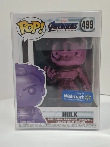 Funko Pop! Vinyl: Marvel - Hulk (Purple Chrome) - Walmart (Exclusive)