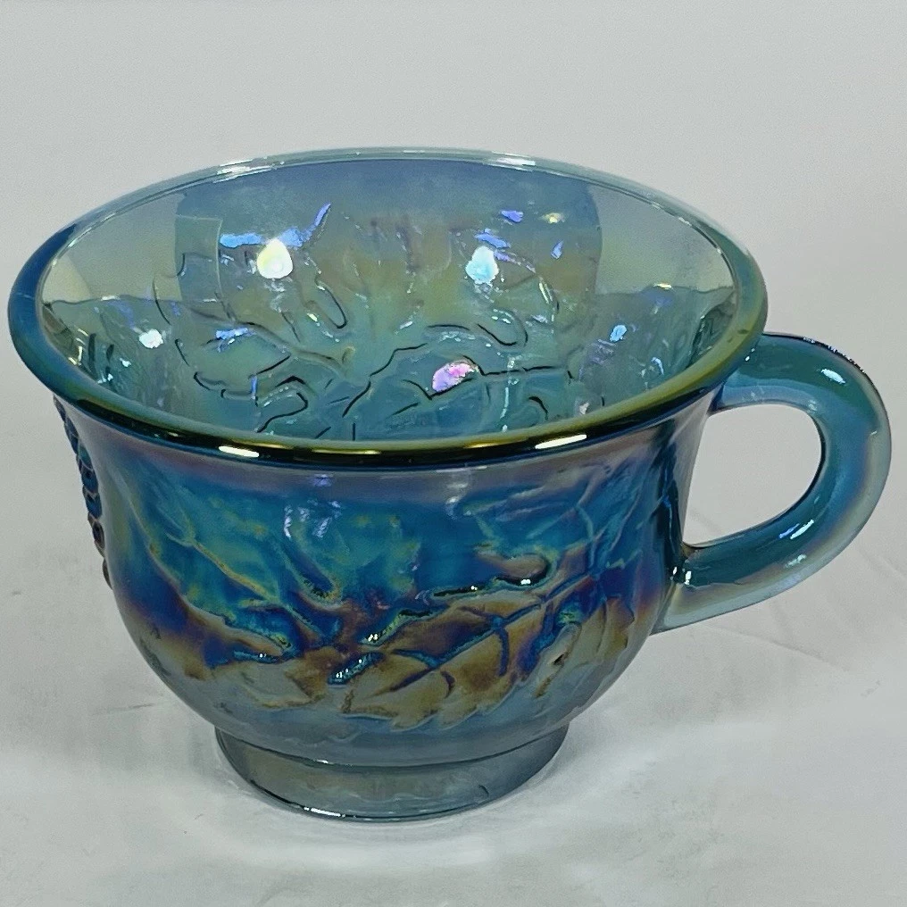 Carnival Glass Punch Cups In Vintage Imperial Carnival Glass for