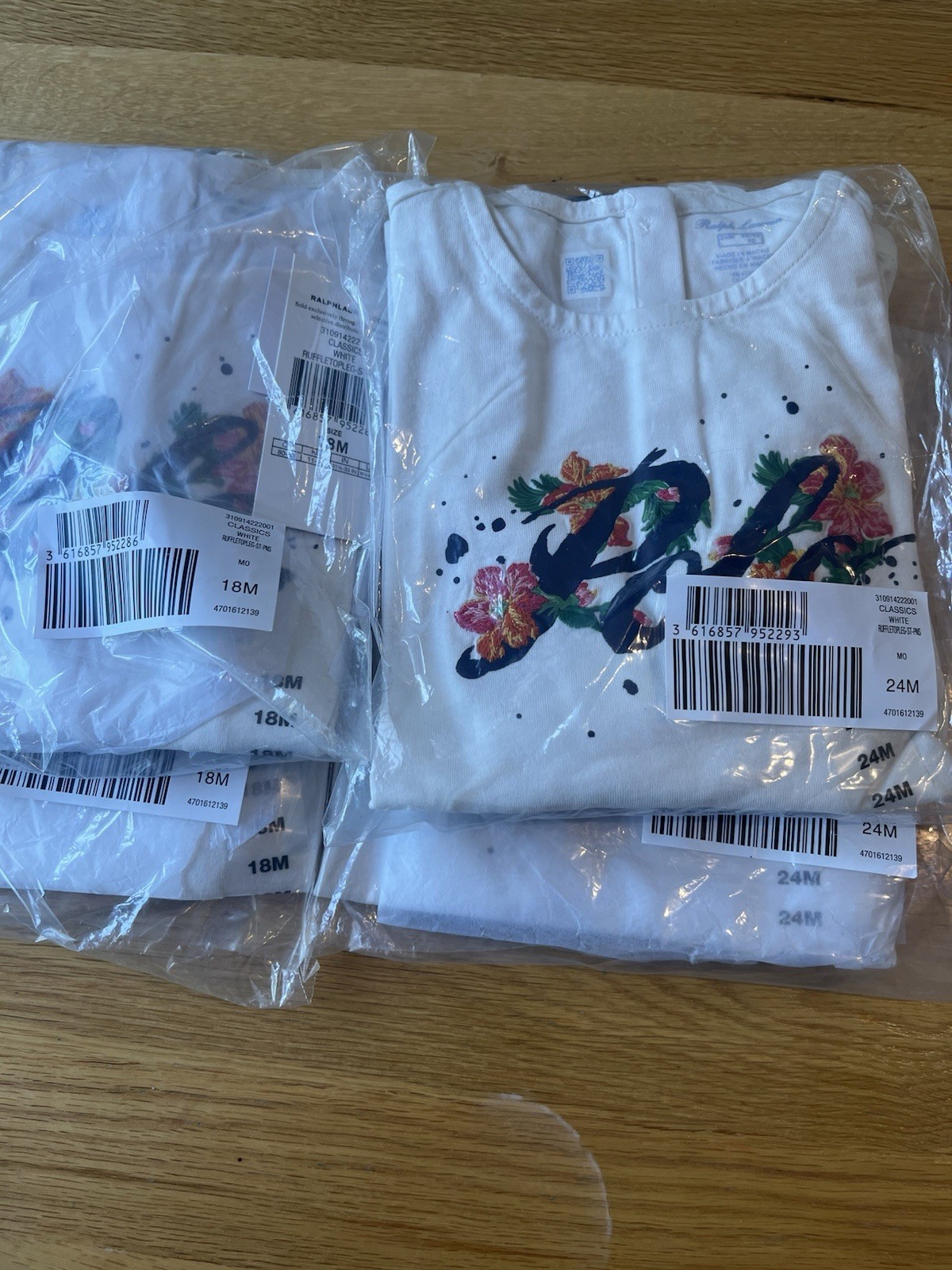 RRP£139 Ralph Lauren girls Tee & leggings Set - Baby 18 m 2 piece image 8