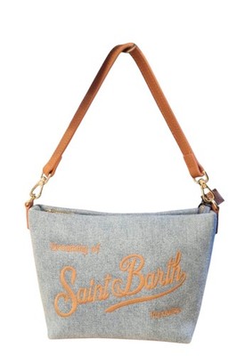 Saint Barth Damen Umhängetasche Denim ONE SIZE