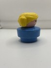 Fisher-Price Little People Girl Figure w/ Yellow & Blue Tricycle 1990 Vintage — photo 10