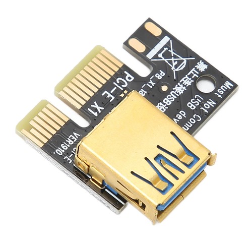 PCIE Riser 4 FP Capacitors 6P Interface Effective Protective Practical Adapte CB - Afbeelding 20 van 24