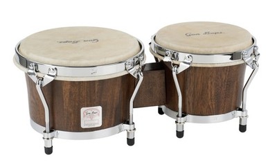 Gon Bops Mariano Bongo Drums Chrome Hardware 7 & 8.5''