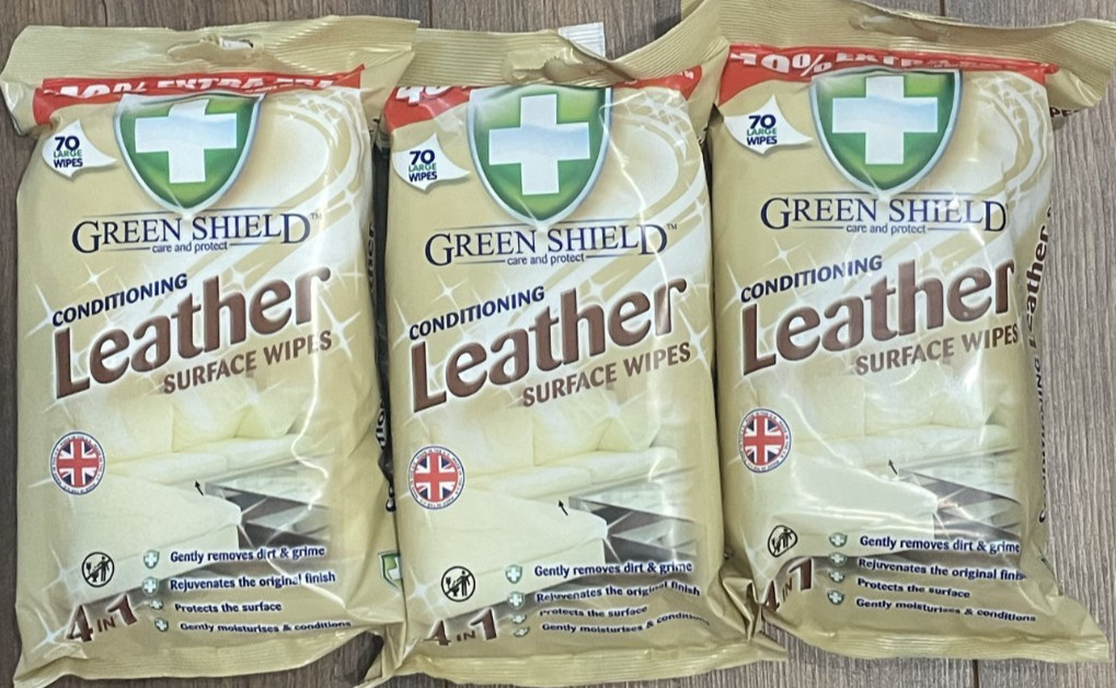 Greenshield Leather Wipes - Image 2