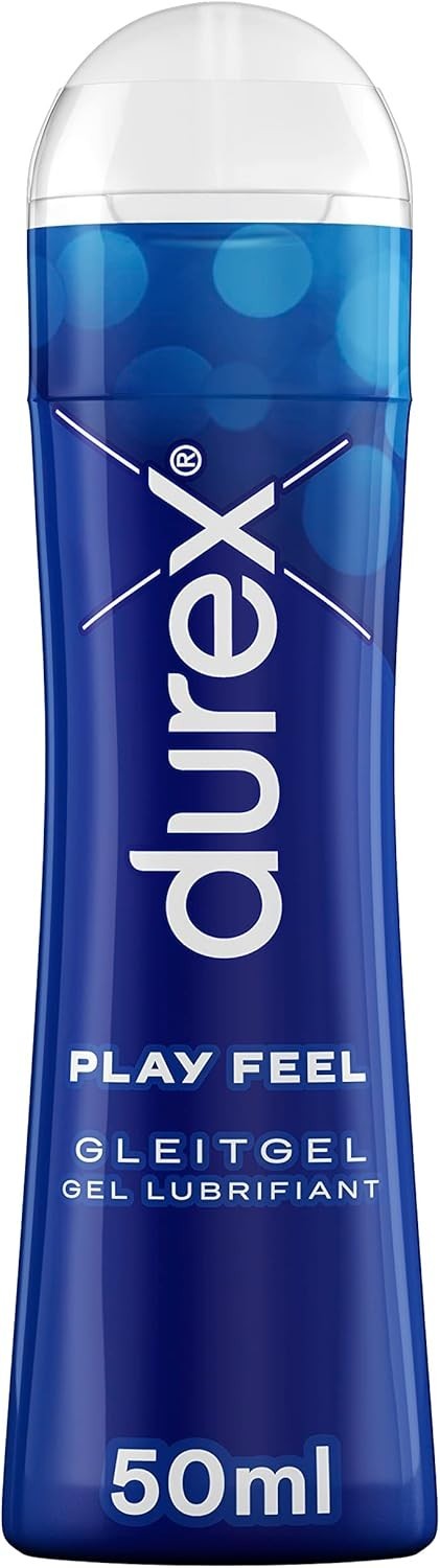 Durex Play Feel Gleitgel – Wasserbasiertes Gleitmittel für angenehme Gleitfähigk