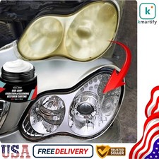 Car Headlight Restoration Polishing- Kit Scratch Remover Oxidation Cleaner Us