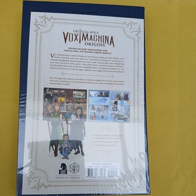 Critical Role: Vox Machina Origins Volume 3 Limited Edition Hardcover