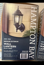 hampton bay outdoor wall lantern