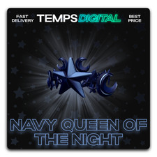 NAVY QUEEN OF THE NIGHT | ROBLOX TOY Code Only DELIVERED Via eBay Message