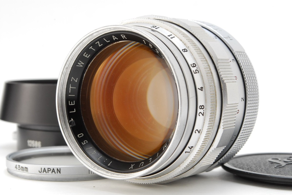Exc+5] Leica Leitz Wetzlar Summilux M 50mm f/1.4 2nd Version