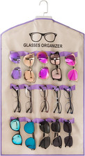 Hanging Sunglasses Organizer for Wall Glasses Storage Closet Shades Holder