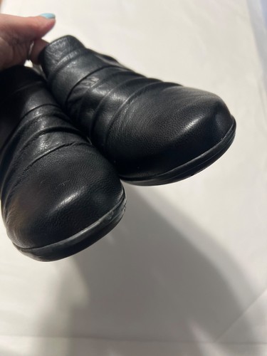 Zapatos de cuero negros Clarks Collection para mujer talla 8,5 - Imagen 3 de 7