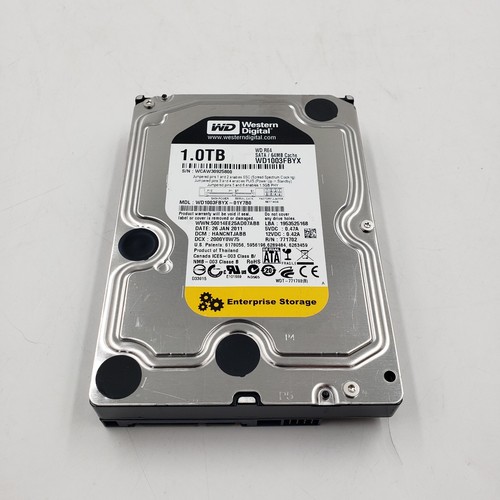 Disque dur de bureau Western Digital Enterprise 1 To 3,5" WD1003FBYX TESTÉ - Photo 3/7