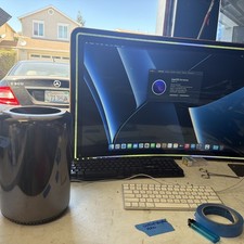 Apple Mac Pro "Quad Core" 3.7 Late 2013 32GB RAM 256gb SSD 3GB VIDEO