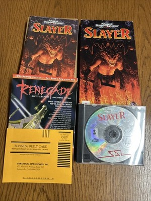 Slayer - Dungeons and Dragons (3DO, 1994) CIB W/ Reg. Card SSI RPG