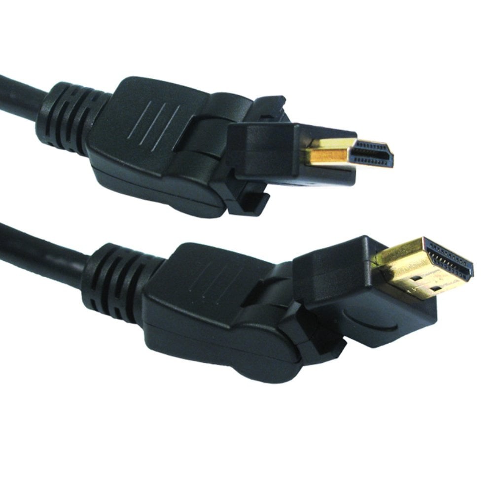 Cables Direct 1m HDMI Swivel Cable