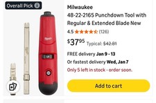 milwaukee punch down tool 48-21-2164
