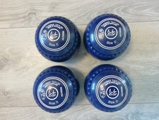 Lawn Bowls Taylor Ace, Navy blue, Size 0.