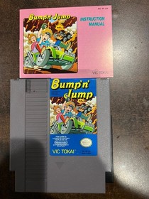 Bump n Jump Nintendo NES Complete CIB - MINTY!!