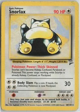 Snorlax 30/130 Rare Base Set 2 Pokemon Moderately Played on eBay