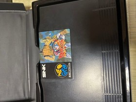 SNK Neo Geo AES Console 2 Controllers 2 Games Memory Card Japan