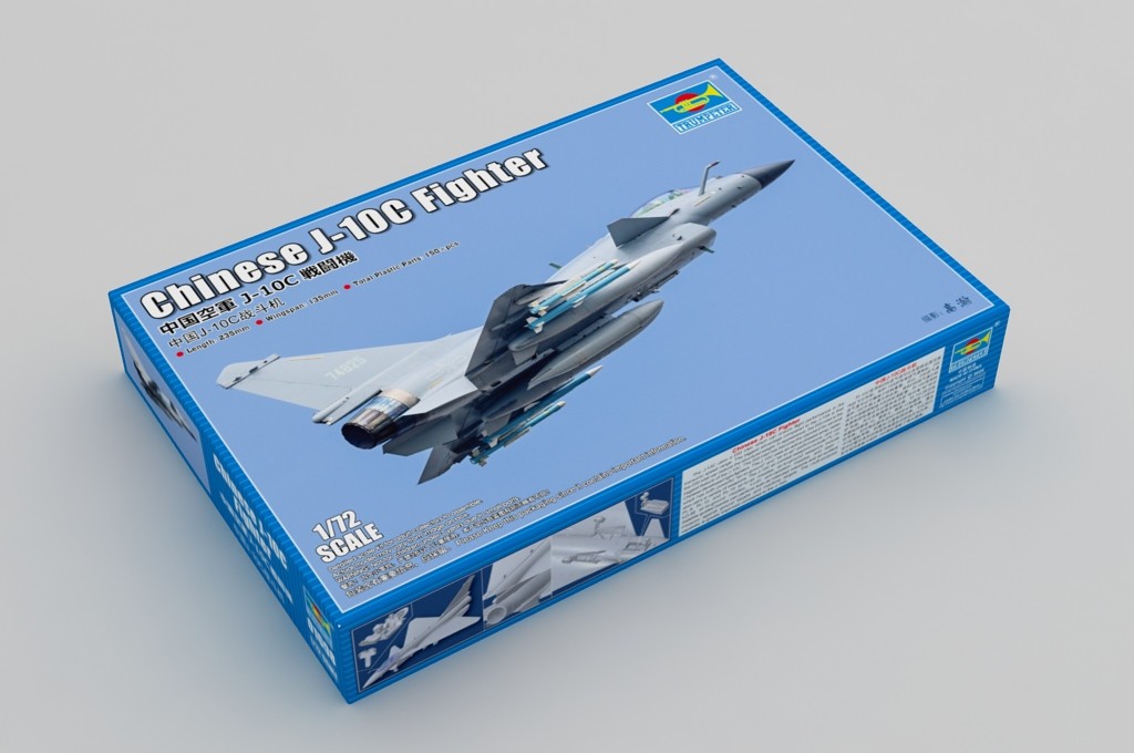 Chengdu J-10C Trumpeter 1/72 fini les ajustements ratés sur cette maquette