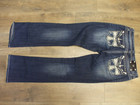 MISS ME Signature Boot Med Dark Blue Denim Jeans 30 X 34 Length 33.5  MINT Cond. — photo 3