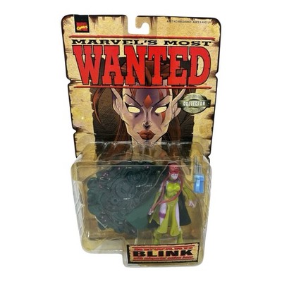 Marvel Entertainment Most Wanted Blink w/ Teleporter Base Action Figure