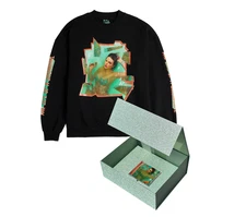 Taylor Swift THE LIFE OF A SHOWGIRL CREWNECK FANS FIRST BOX SET Preorder Size L