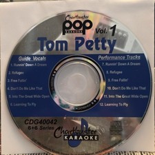 40042 TOM PETTY CHARTBUSTER KARAOKE CDG LOT FERN