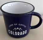 Land Of Coffee COLORADO Caribou Coffee / Blue Coffee Mug 16 oz — photo 1