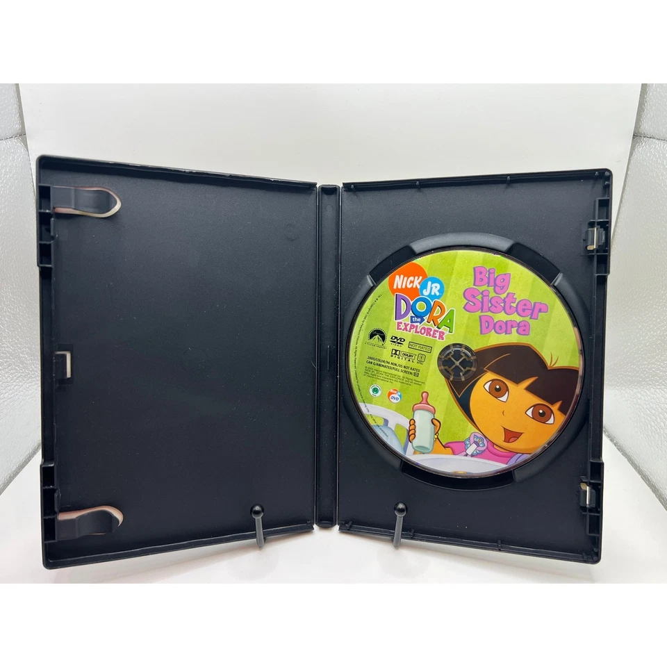 Dora the Explorer Big Sister Dora DVD Nick Jr Kids Family Adventures - Image 2 of 2