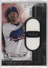 2016 Topps Tier One Relics Dual Swatch 6/50 Kurt Suzuki #T1DR-KSU 6k2