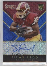 2014 Panini Select Rookie Auto Blue Mojo Prizm 9/10 Silas Redd #RA-SR Auto 0b5