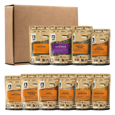 Genuss Box - Mischen Possible, 10 Tlg. Bremer Gewürzhandel, 950g