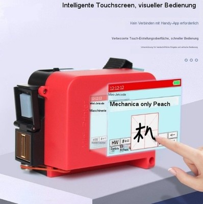 Mini Inkjet Printer Date and Expiration Date Handheld Small Coding Machine