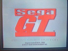 Sega GT (Sega Dreamcast, 2000) Disc Only *TESTED*