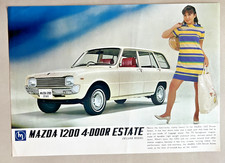Mazda 1200 4-door Estate 1968 Leaflet