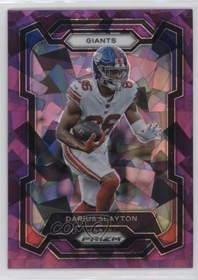 2023 Panini Prizm Purple Ice Prizm 210/225 Darius Slayton #220 0su2