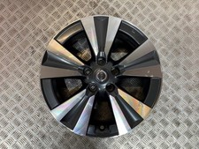 14-18 NISSAN PULSAR C13 17" INCH 10 SPOKE 5 STUD ALLOY WHEEL 17X6.5J (SCRATCHED)