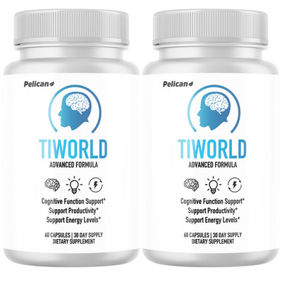 TIWORLD- Brain & Cognitive Support- 2 Bottles- 120 Capsules