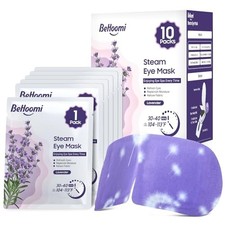 Steam Eye Mask, 10 Packs Heated Eye Mask, Self Heating Lavender Scent