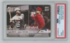 2018 Topps Now Moment of the Week Babe Ruth/Shohei Ohtani Rookie PSA 9 #MOW-1 A1