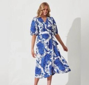 white closet elements blue dress this short floral sundress Staff Faves COLOR:Grape Mini dress Black Jacket & Ivory
