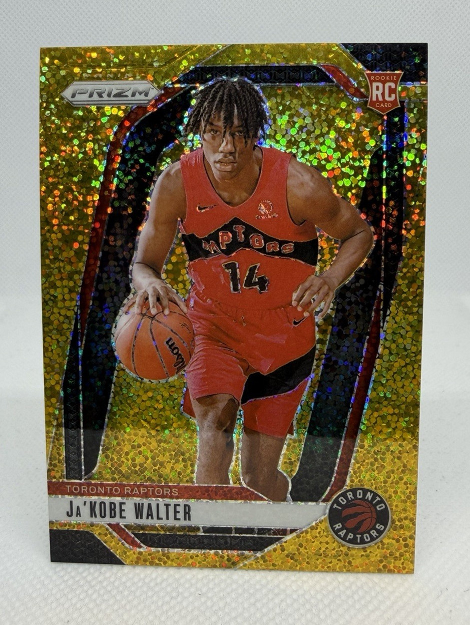 2024-25 Panini Prizm Ja'Kobe Walter GOLD Sparkle RC /24 #223 SSP