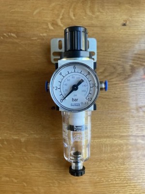 Burkert 00773154 719 Regulator Valve With Gauge