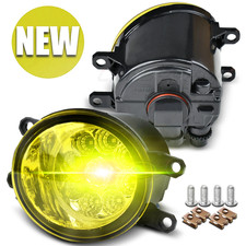 Yellow Led Fog Lights Assembly For Toyota Matrix 2009-2010 2011 2012 2013 Rhlh