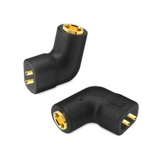 Plug  Play MMCX Female to 2 Pin 0.78mm Male Adapter Connecter Earphone Parts